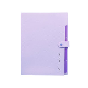 New Diamond Pattern 5-grid Organ Bag Student Test Paper Storage Bag Office Storage Folder Organ Test Paper Storage