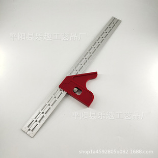 Carpentry caliper edge ruler One TIME Tool positioning marking Tool adjustable measuring ruler scale