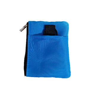 Cross-Border New Coin Purse Card Holder Casual Portable Anti-Theft Brush Blue Zipper Small Wallet Children's Small Bag Mini