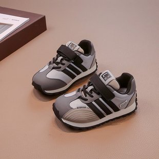 Обувь для девочек Мягкая нижняя обувь арганд легкие весна и осень 2025 новая мода спортивная обувь для мальчиков нескользящая беговая обувь