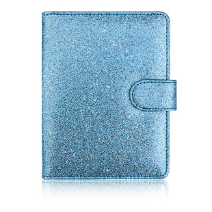 Amazon Hot Sale US Passband Holder Wallet Multifunctional Bright Powder Passband Bag Certificate Bank Card Holder Leather Air Ticket