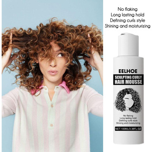 EELHOE Curly Hair Styling Eelastic Curly Hair Moisturizing Fluffy Styling Hair Care Eelastic