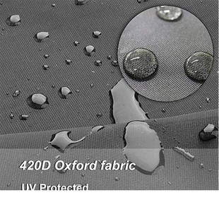 Cross-border 210D 420D Oxford cloth outdoor furniture cover garden waterproof cover courtyard table and chair combination dust cover