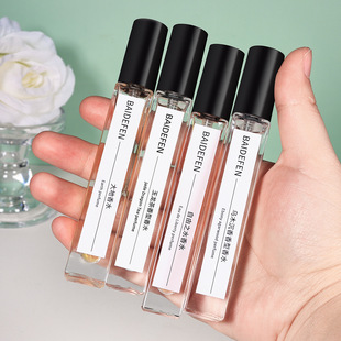 Cross-border 10ml perfume sample men's and women's manufacturers wholesale light fragrance strong fragrance trembles with stalls lasting fragrance