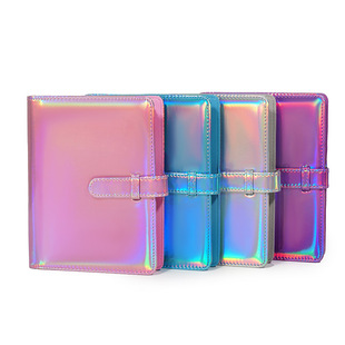 Plot 3-inch Gradient Card Book 256 Cortex Quadruple Large Capacity Storage Book Magic Color Laser Card Album