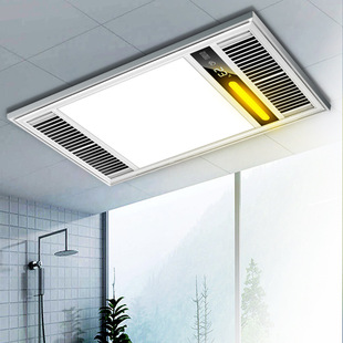 Brand Bathroom Heater Lamp Bathroom Heating Integrated Ceiling Five-In-One Bathroom Heater Exhaust Fan Lighting All-In-One Machine