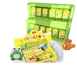 Midoka Ultra Light Clay Theme Set Color Mud Environmentally Friendly Non-toxic Children's Clay Handmade Mud Plasticine Toy