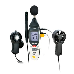 Huashengchang DT-859B Professional Multifunctional Environmental Test Table Type K Temperature Humidity Photometric Noise Wind