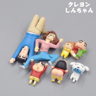 Автомобильная центральная консоль Crayon Shinchan наклейки креативные розетки декоративные украшения визуальный дверной звонок наклейки для домашнего декора
