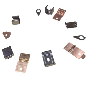 Metal stamping parts, metal forming heat sink, battery contact piece, phosphor copper, beryllium bronze, elastic and durable