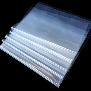 Thickened Plastic Bag Packaging Storage Dust Bag Inner Film Plastic Flat High-Pressure Small Medium Pepe Pocket Transparent Packaging