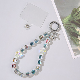 Super Flash Sugar Butterfly Crystal Mobile Phone Chain Simple Small Fresh Jewelry Pendant Mobile Phone Case Keychain Decorative Accessories