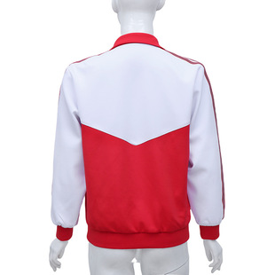 New Spring & Fall Class Uniforms for High School Students, Sportswear, Loose Zipper School Uniforms for Junior High School Students and Middle School Students, Sports Jackets