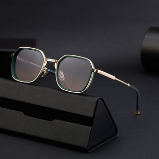 2025 new European and American fashion box sunglasses men's personality simple sunglasses men's cross-border wholesale sunglasses