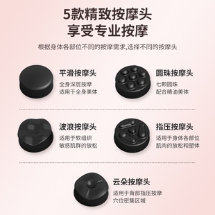 Wholesale belly fat pusher portable handheld abdominal massager body neck waist abdominal massage instrument home cross-border