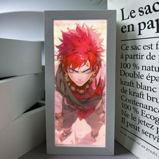 Crayon Small New Desktop Atmosphere Nightlight Naruto Bedroom usb Plug-in Sleeping with Switch Ornament Gift