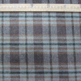 Wool Woolen Wool Tartan Yarn-dyed Spot Large Discount Factory Direct Sale