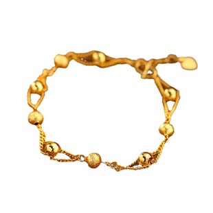 New style long-time non-fading fashionable elegant light luxury niche simple frosted beads bracelet National style all-matching