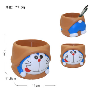 Мультфильм Doraemon карандаш высокого значения, чтобы подарить ученикам день подарок многофункциональный креативный стол для оптовых продаж