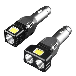 Cross-border new multi-function car charger car flashlight outdoor convenient charging LED lighting