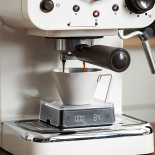 Factory Lingfang coffee electronic scale professional Italian hand coffee scale timing weighing dual-use scale LED touch screen