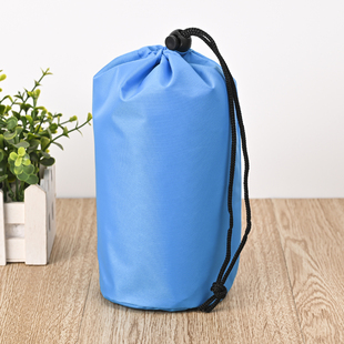 A5L Water-repellent Nylon Beat Bag Cylinder Polyester Drawstring Bag Travel Portable Storage Shrink Pocket Customizable