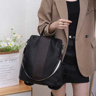Top Layer Cowhide Backpack New Anti-theft Colored Casual High Quality Soft Leather Shoulder Backpack Genuine Leather Women's Backpack