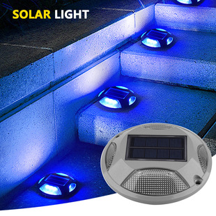 Solar Garden underground lamp outdoor Villa foot stairs decorative lamp Park lawn waterproof step lamp