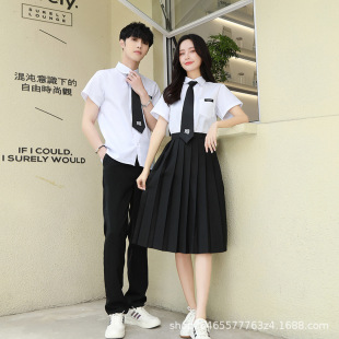 Graduation Class Uniform Set, Middle School Choir Recital Performance Uniform, Junior High School and High School Sports Day Korean-Style School Uniform
