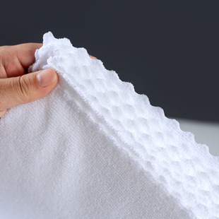 Warp Knitted Small Square Multi-functional White Hotel Catering Disposable Microfiber Towel Kitchen Absorbent Box