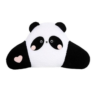 Cartoon panda lumbar support car headrest neck pillow car pillow car pillow car Four Seasons universal car accessories