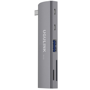 UGULINK USB3.0 док-станция компьютер ноутбук HUB концентратор PD быстрая зарядка аудио USB диск SDTF