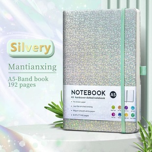Strap horizontal line a5 notebook high value business office gift giving foreign trade Amazon gift suit can print logo