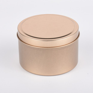 Spot Tinplate Rose Golden Candle Jar Plant Essential Oil Aromatherapy Candle Jar Tea Box