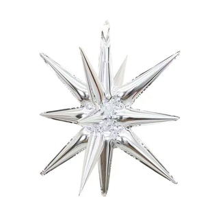 Amazon's new 22-inch 27-inch 4D conjoined explosion star water drop light aluminum balloon birthday party decoration