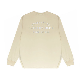 Долгосрочная футболка с длинным рукавом GALLERY DEPT LONG SLEEVE T SHIRTS