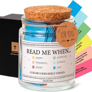 Cross-border New Product Bible Verses in a Jar,Christian Gifts Pious Prayer