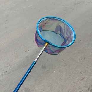 Short section stainless steel copy net 25 colorful copy net head plastic joint net head fishing gear copy net fishing net fishing tackle