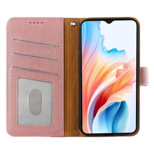 Применимо OPPO A80 5G мобильный телефон кожаный чехол Reno 12 Pro личи противоугонная кисть фоторамка чехол для мобильного телефона