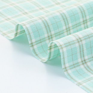 Plaid Fabric 160g Geometric Style Fashion Plaid Fabric Spring and Summer Fashion Modern Style Plaid Dress Fabric
