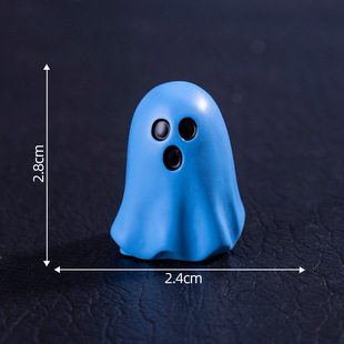Cross-border New Micro Landscape Creative Cute Halloween Ghost DIY Decorations Blind Bag Accessories Mini Small Ornaments
