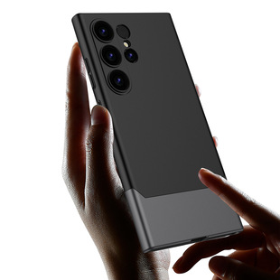 Применимо к корпуса мобильного телефона Huawei S24ultra прошитый матовый s24plus контрастный цвет Жесткий корпус полное покрытие супер Беговая защита тонкий