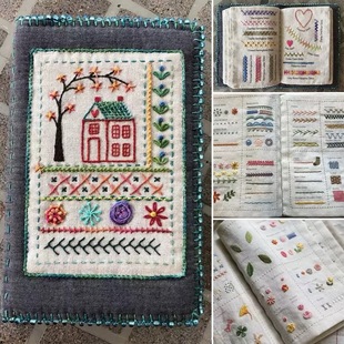 Amazon новый stitch book креативный дом рукоделие и страница книга белья DIY книга декоративная книга