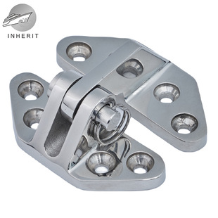 Butterfly hinge 316 stainless steel ship accessories 66*71*3 yacht hardware fine casting cabinet door hinge