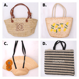 Stock Samples Foreign Trade Raffia Straw Hat Fisherman Hat Wide-Brimmed Straw Hat Jazz Hat Limited Sale While Stocks Last
