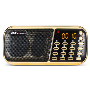 Jin Чжэн B853 вставить карту стерео пожилой портативный FM-вставку U диск утренней тренировки мини-аудио радио MP3