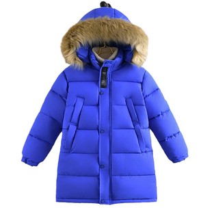 Boys' cotton-padded coat winter new children's cartoon printed Spider-Man thickened warm cotton-padded coat