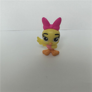 Foreign trade bulk cargo classic cartoon animation small yellow chicken bird hand toy ornaments