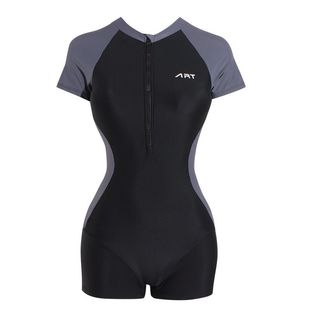 Women's swimsuit New 2024 popular hot spring conservative one-piece sexy racing meat covering net red style swimming pool dedicated