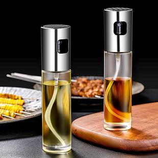 Новый тип 100ml бутылка впрыска для впрыска спрей для контроля масла стеклянная бутылка для кухни бытовая сетка для барбекю